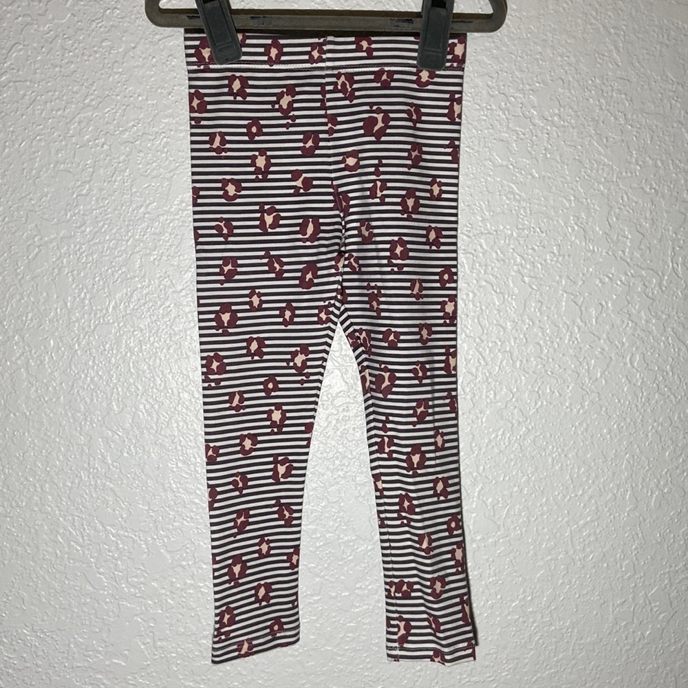GIRLS Cheetah Stripped Leggings - 2t